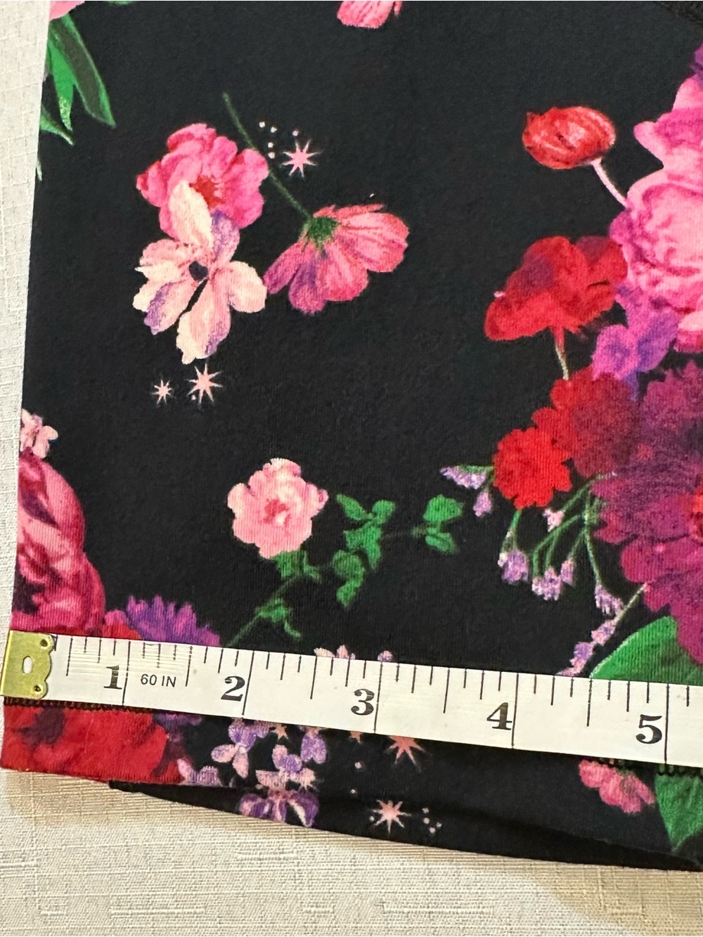 VS On Point Flow Floral Crop Leggings XL - Picture 10 of 15